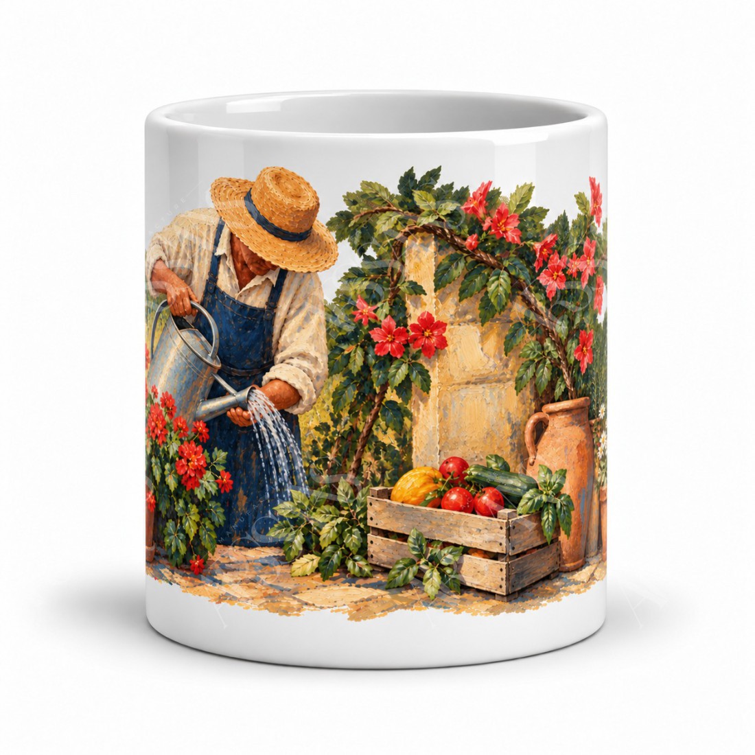 Mug métiers d’autrefois - Le Jardinier, vue de face