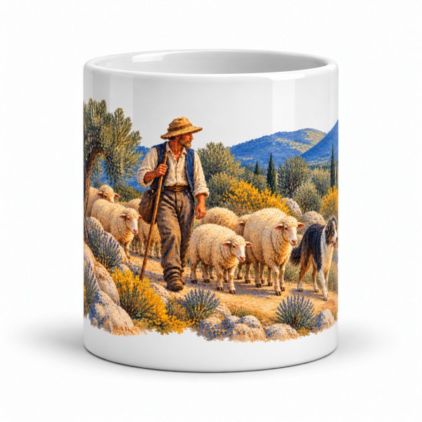 Mug métiers d’autrefois - Le Berger, Manufacture Arssans