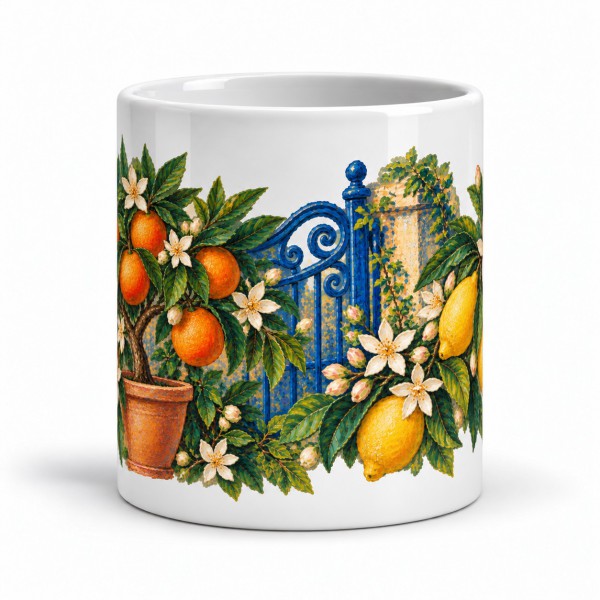 Mug botanique - Jardin d’agrumes, Manufacture Arssans