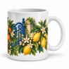 Mug botanique - Jardin d’agrumes, anse à droite