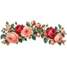 Mug fleurs - Roses anciennes, décor à plat