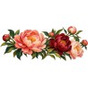 Mug fleurs - Pivoines, décor à plat
