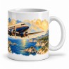Mug voyage - L’Aéropostale, façon tableau, anse à droite