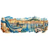 Mug voyage - Escale à Marseille, décor à plat