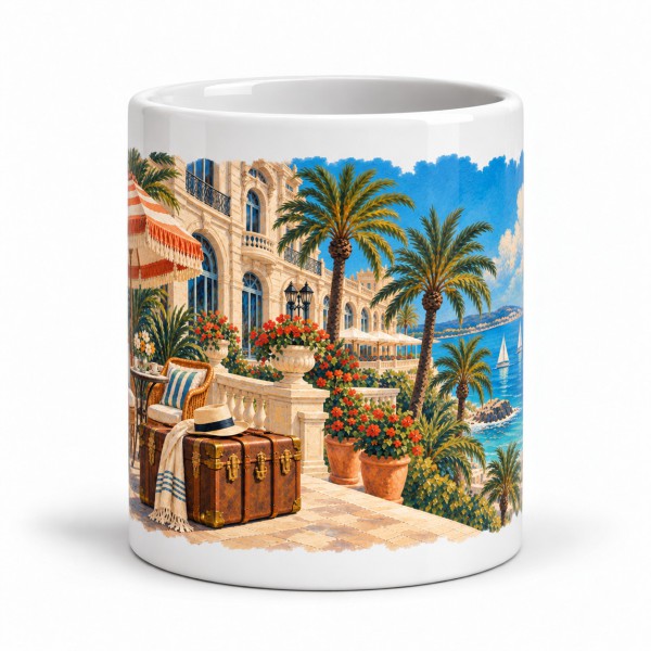 Mug voyage - Le Grand Hôtel de la Méditerranée, Manufacture Arssans