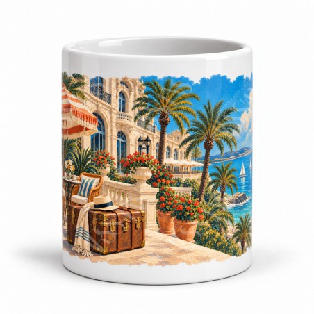 Mug voyage - Le Grand Hôtel de la Méditerranée, vue de face