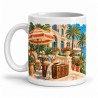 Mug voyage - Le Grand Hôtel de la Méditerranée, anse à gauche