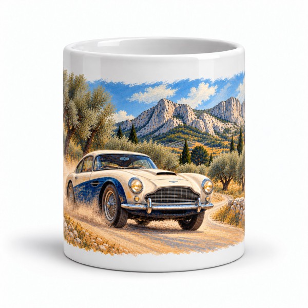 Mug rétro - Rallye des Alpilles, Manufacture Arssans