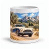 Mug rétro - Rallye des Alpilles, vue de face