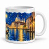Mug imaginaire - Venise sous la lune, anse à droite