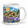 Mug Provence - Village au soleil, anse à droite