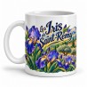 Mug Provence - Iris de Saint-Rémy, anse à gauche