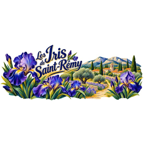 Mug Provence - Iris de Saint-Rémy, décor à plat