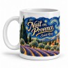 Mug Provence - Nuit étoilée sur les Alpilles, anse à gauche