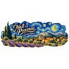 Mug Provence - Nuit étoilée sur les Alpilles, décor à plat