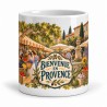 Mug Provence - Marché sous les platanes, vue de face