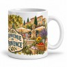Mug Provence - Marché sous les platanes, anse à droite