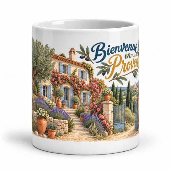 Mug Provence - Mas et jardin provençal, Manufacture Arssans