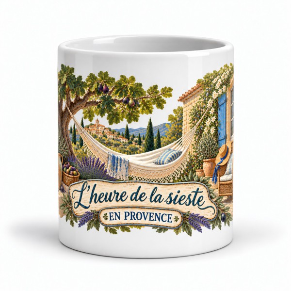 Mug Provence - Sieste aux volets bleus, Manufacture Arssans