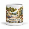 Mug Provence - Sieste aux volets bleus, vue de face