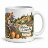 Mug Provence - Bicyclette et panier du marché, anse à droite