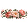 Mug fleurs - Brassée de pivoines, décor à plat