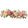 Mug fleurs - Jardin de roses anciennes, décor à plat