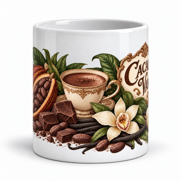 Mug cacao - Cacao et vanille, Manufacture Arssans
