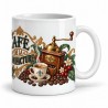 Mug café - Café de la Manufacture, anse à droite