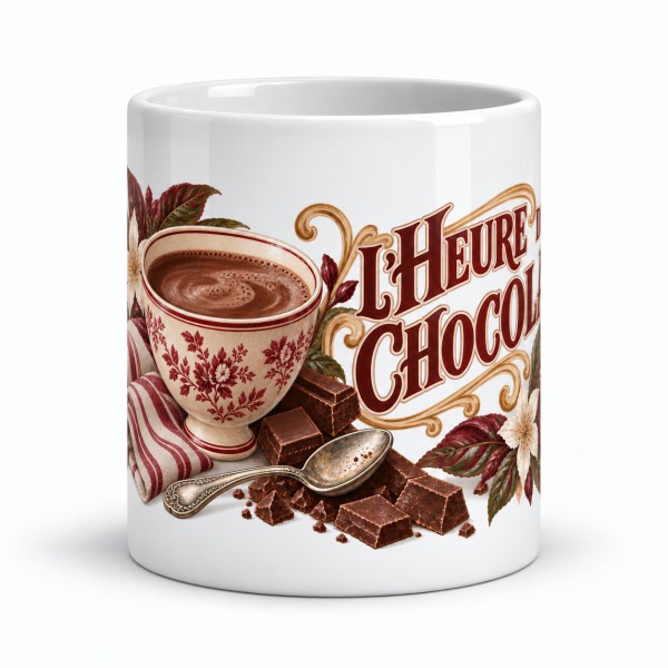Mug chocolat - L’Heure du chocolat, Manufacture Arssans