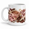 Mug chocolat - L’Heure du chocolat, anse à gauche