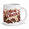 Mug chocolat - L’Heure du chocolat, anse à droite