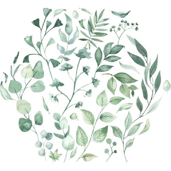 Papier Peint Aquarelle Izoa — Ambiance 2