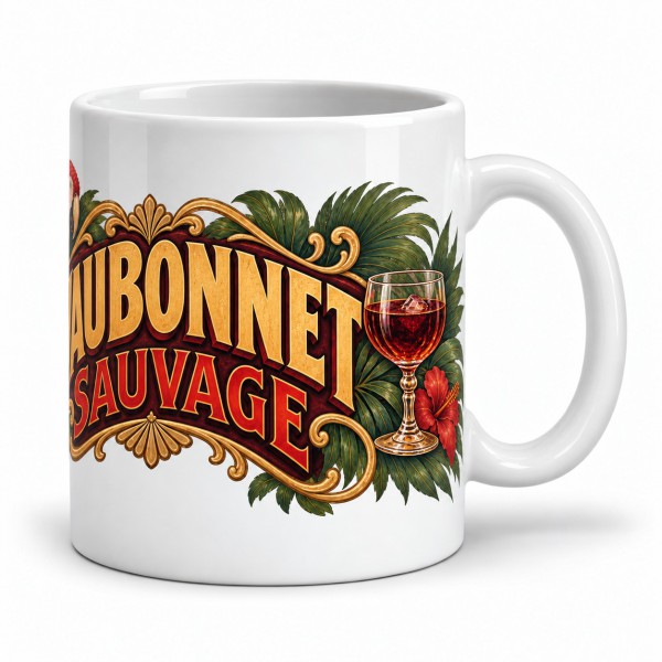 Mug apéritif - Vaubonnet Sauvage, anse à droite