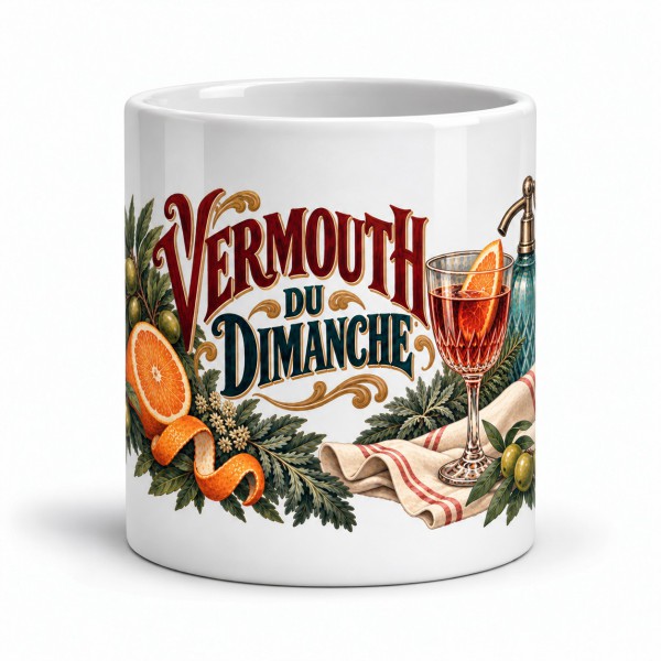 Mug apéritif - Vermouth du dimanche, Manufacture Arssans