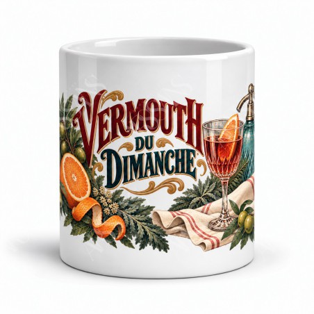 Mug apéritif - Vermouth du dimanche, vue de face