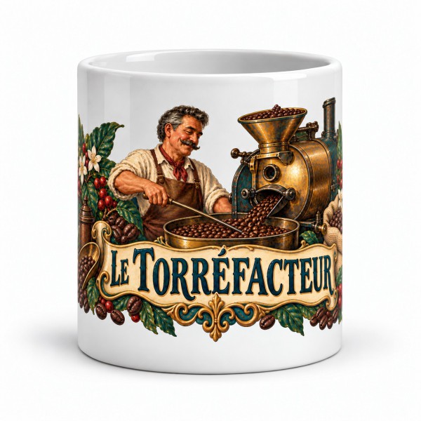 Mug métiers d’autrefois - Le Torréfacteur, Manufacture Arssans
