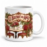 Mug métiers d’autrefois - Le Bistrot des amis, anse à droite