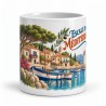 Mug voyage - Escale en Méditerranée, vue de face