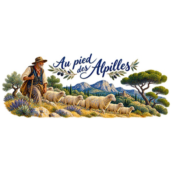 Mug Provence - Le Berger des collines, décor à plat