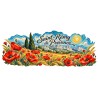 Mug Provence - Coquelicots au vent, décor à plat