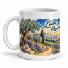 Mug Provence - Chemin de l’aube, anse à gauche