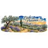 Mug Provence - Chemin de l’aube, décor à plat