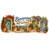 Mug Provence - Portes et pots fleuris, décor à plat