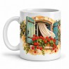 Mug Provence - Les Volets de l’été, anse à gauche