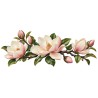 Mug fleurs - Magnolias de printemps, décor à plat