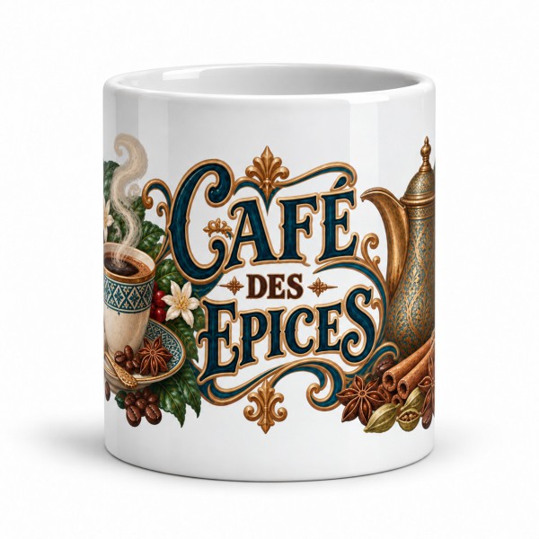 Mug café - Café des Épices, Manufacture Arssans
