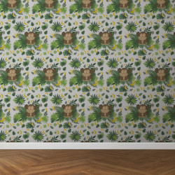 Papier Peint Petit Singe