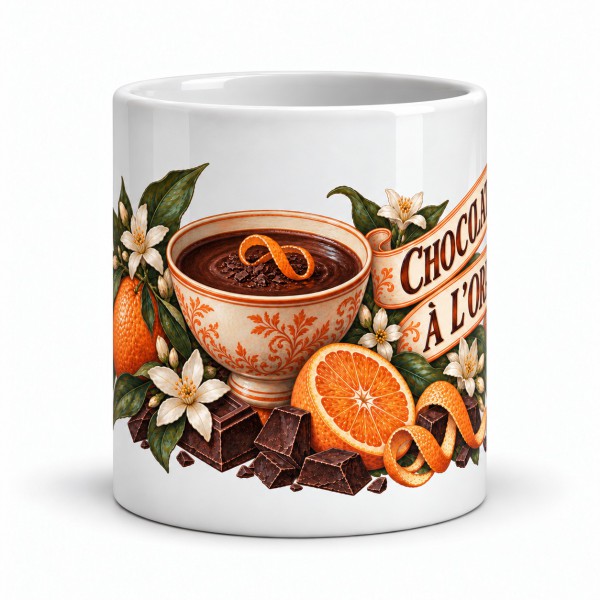 Mug chocolat - Chocolat à l’orange, Manufacture Arssans