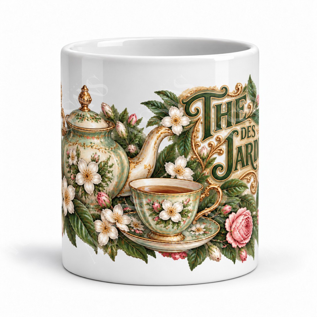 Mug thé - Thé des Jardins, vue de face